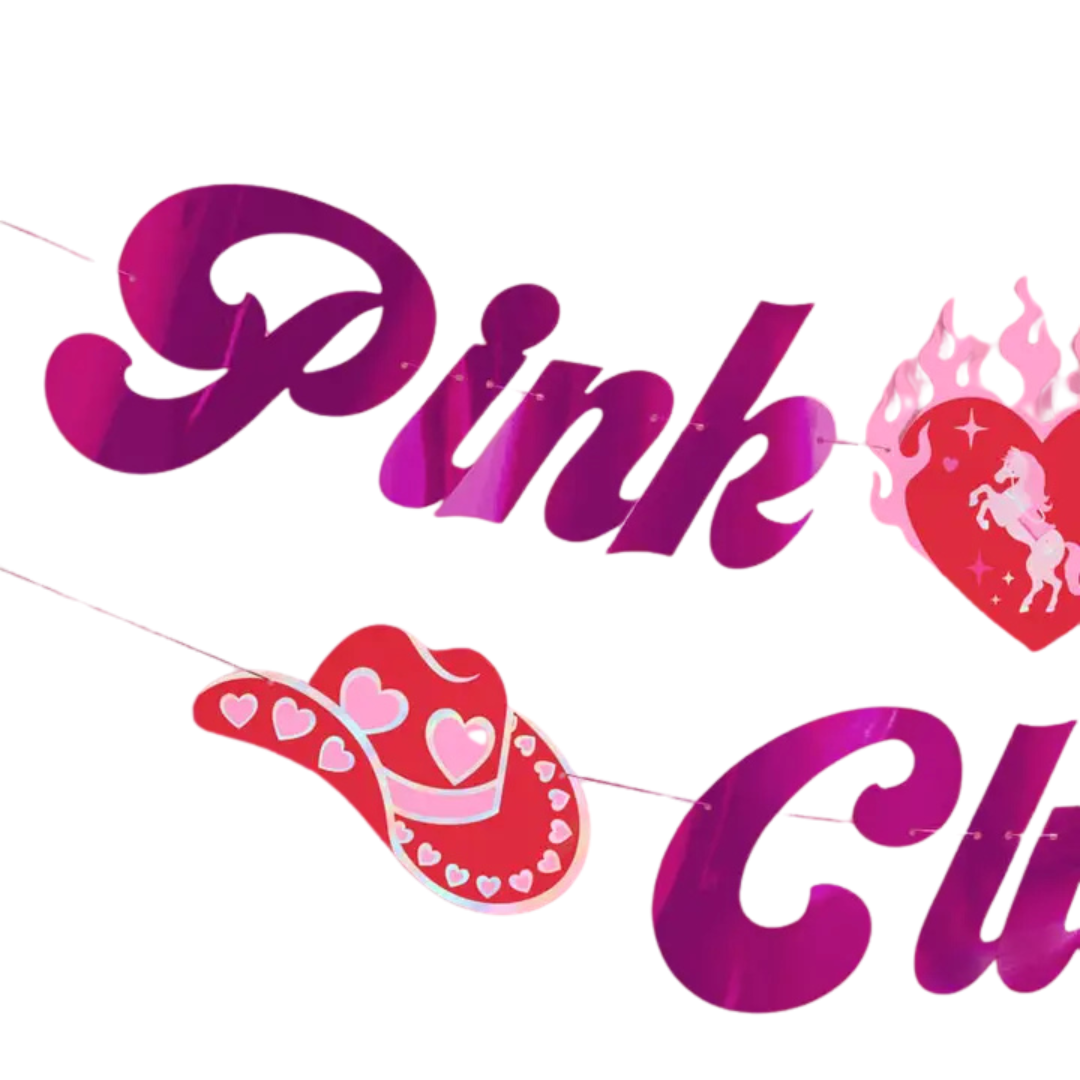 Pink Pony Club Banner