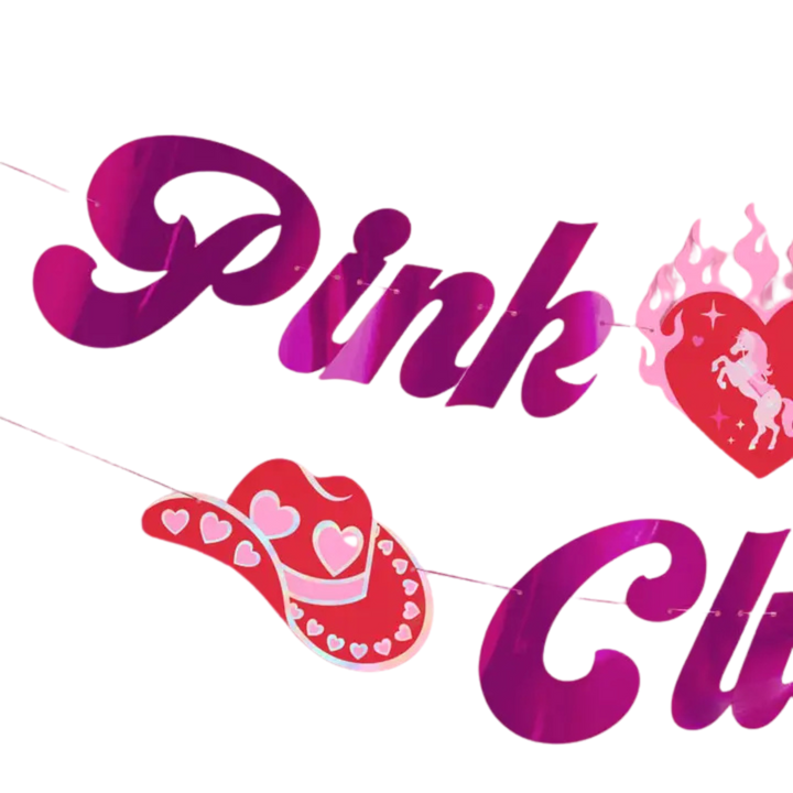 Pink Pony Club Banner