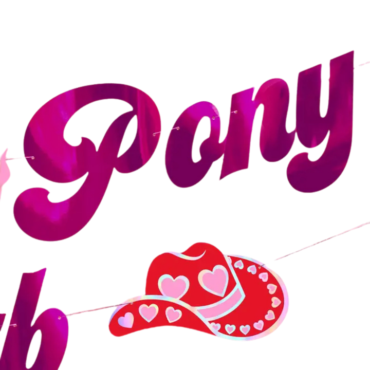 Pink Pony Club Banner