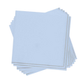 Light blue napkins simple design birthday or baby shower from Parte Haus party supply store in Bethesda MD