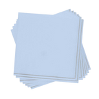 Light blue napkins simple design birthday or baby shower from Parte Haus party supply store in Bethesda MD