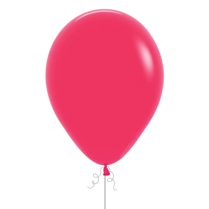 Raspberry Latex Balloon, 11in
