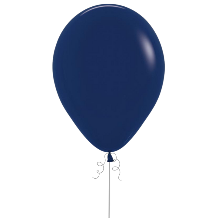 Navy Blue Latex Balloon, 11in