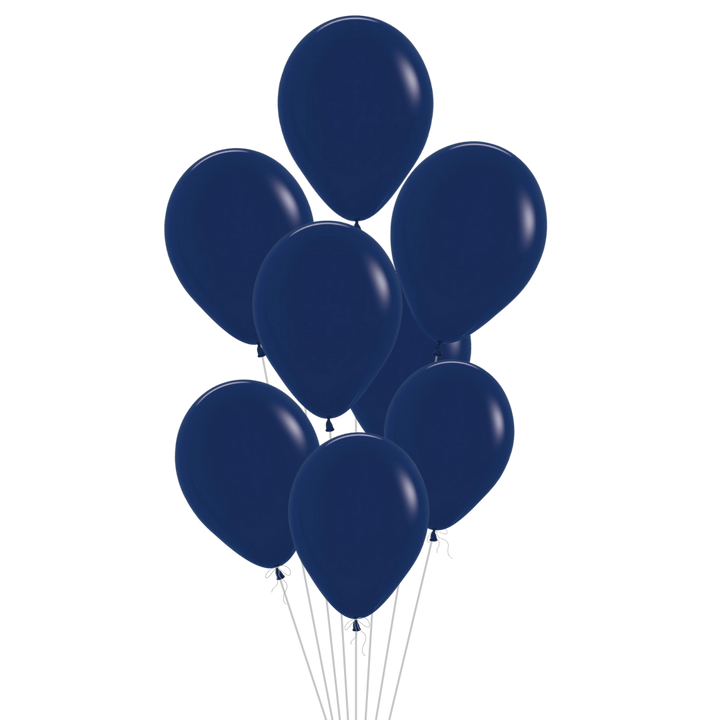 Navy Blue Latex Balloon, 11in