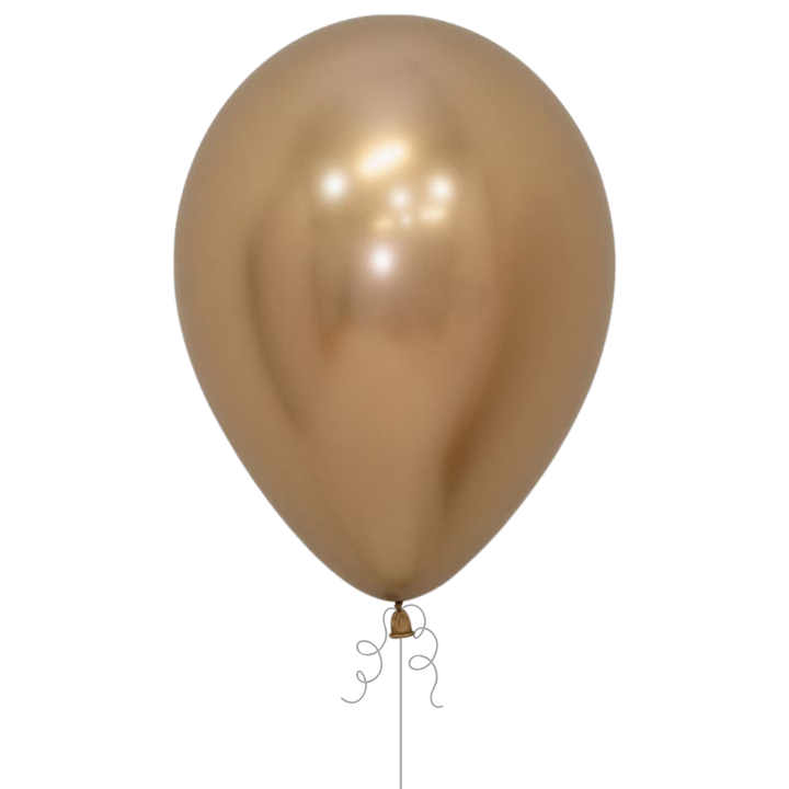 Reflex Gold Latex Balloon, 11in