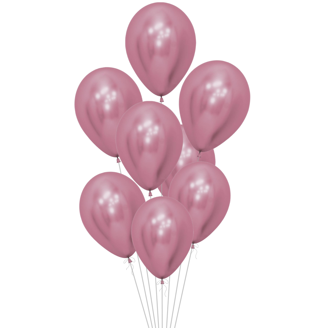 Reflex Pink Latex Balloon, 11in