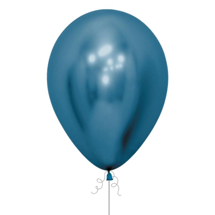Reflex Blue Latex Balloon, 11in
