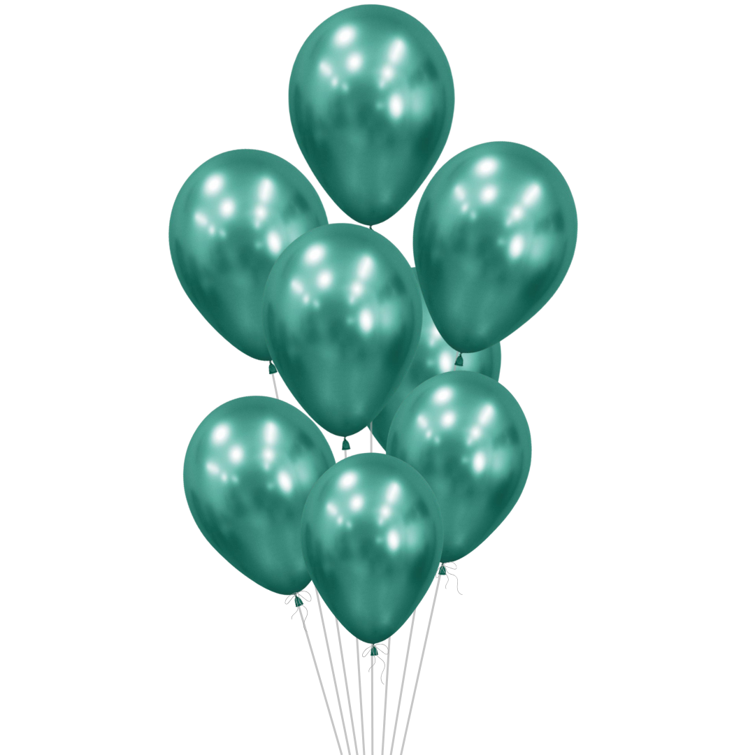 Reflex Aurora Green Latex Balloon, 11in