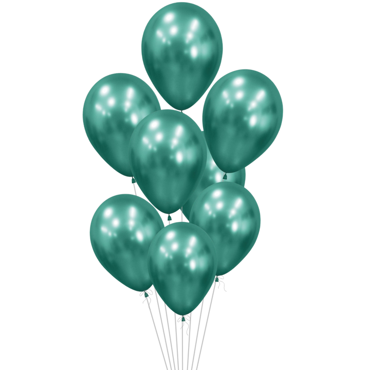 Reflex Aurora Green Latex Balloon, 11in