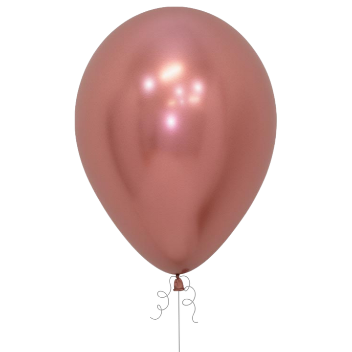 Rose Gold Latex Balloon, 11in