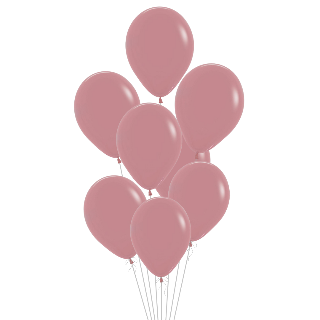 Dusty Rose Latex Balloon, 11in