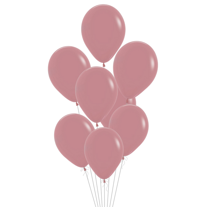 Dusty Rose Latex Balloon, 11in