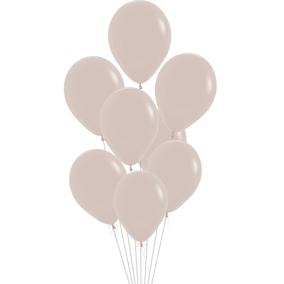 White Sand Latex Balloon, 11in
