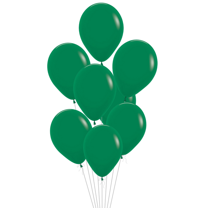 Forest Green Latex Balloon, 11in