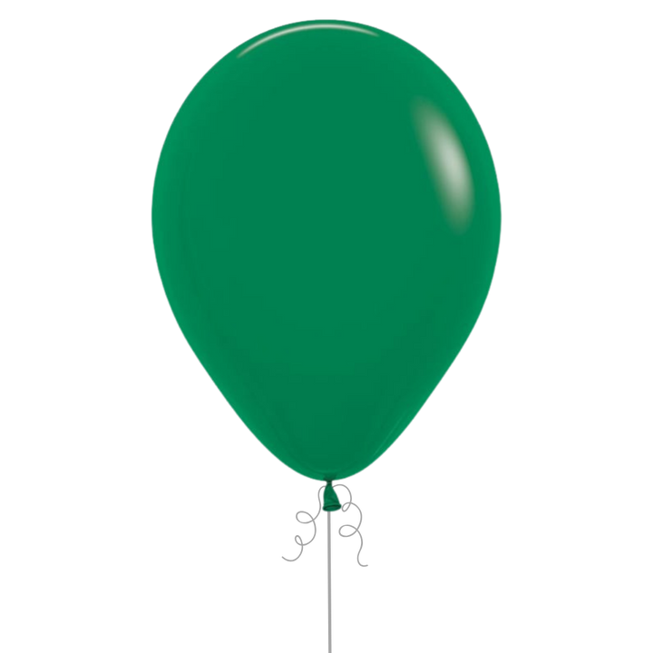 Forest Green Latex Balloon, 11in