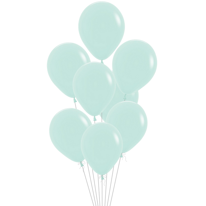 Pastel Matte Green Latex Balloon, 11in