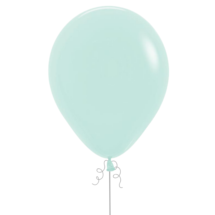 Pastel Matte Green Latex Balloon, 11in