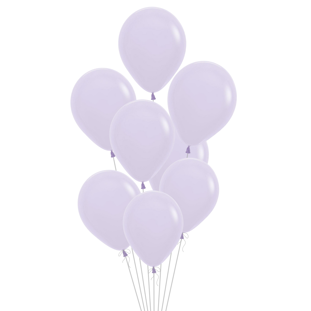 Pastel Matte Lilac Latex Balloon, 11in