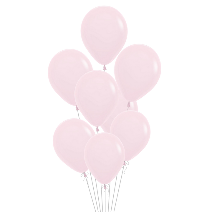 Pastel Matte Pink Latex Balloon, 11in