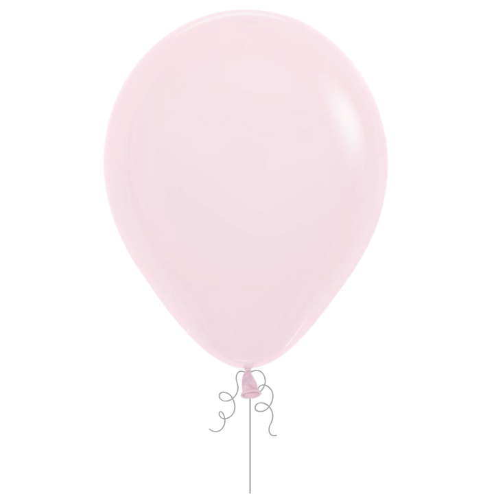 Pastel Matte Pink Latex Balloon, 11in