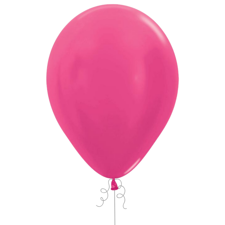 Metallic Fuchsia Latex Balloon, 11in