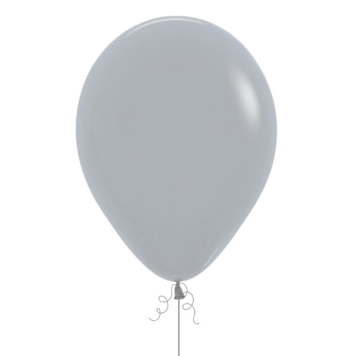 Gray Latex Balloon, 11in