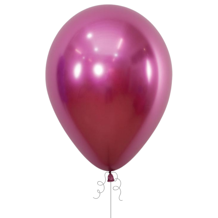 Reflex Fuchsia Latex Balloon, 11in