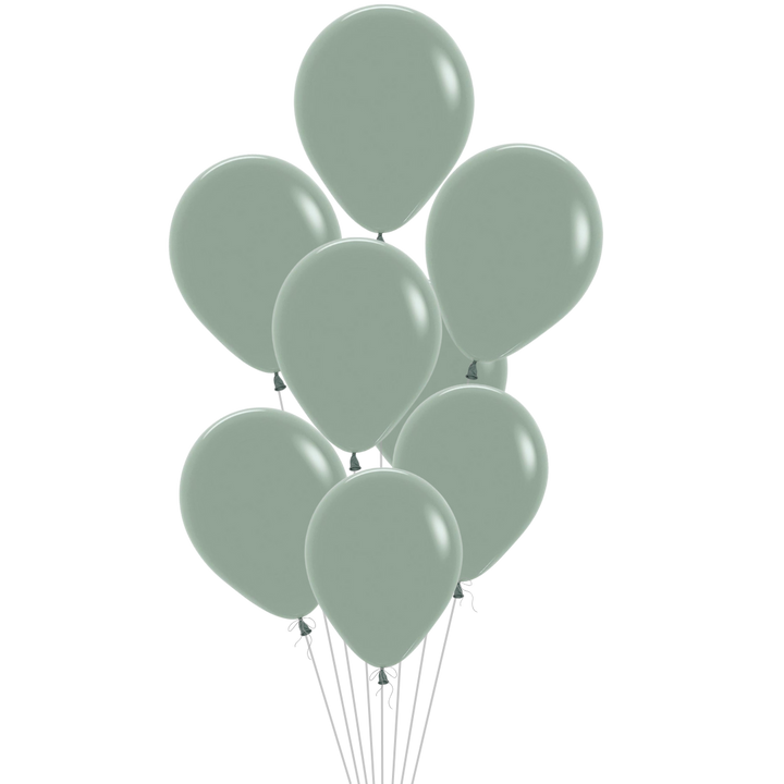 Dusk Green Latex Balloon, 11in