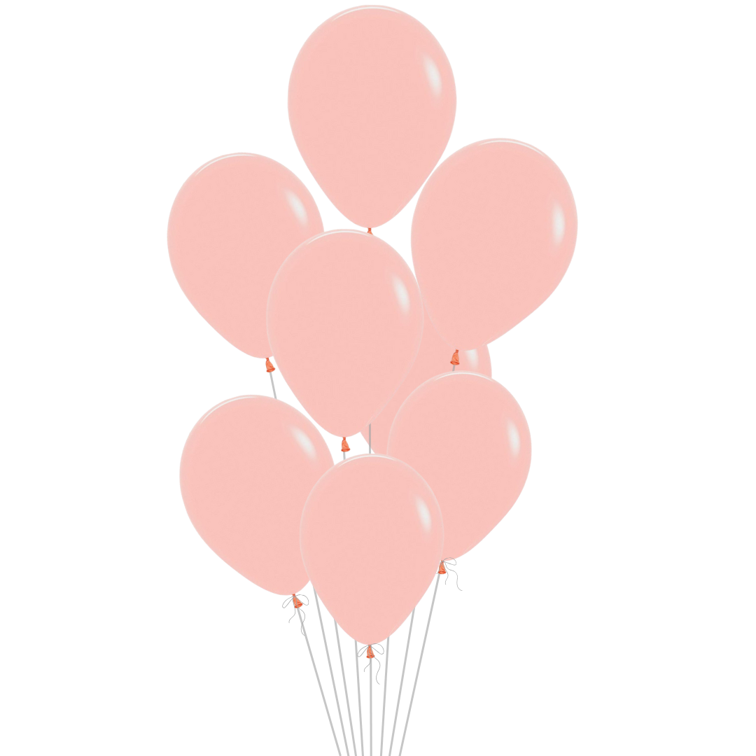 Pastel Matte Pink Latex Balloon, 11in