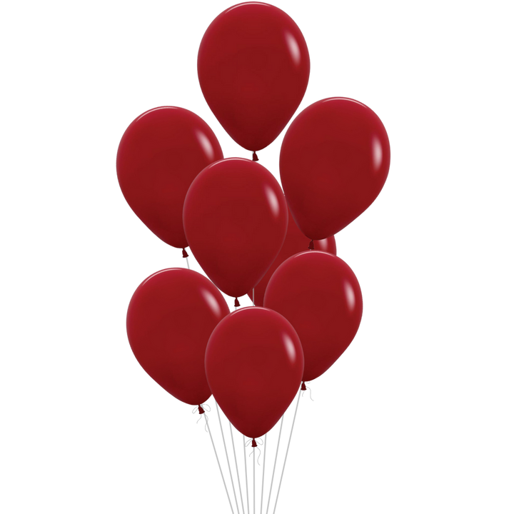 Imperial Red Latex Balloon, 11in
