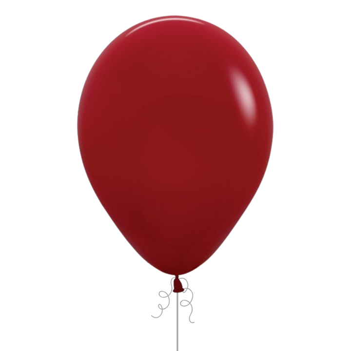 Imperial Red Latex Balloon, 11in