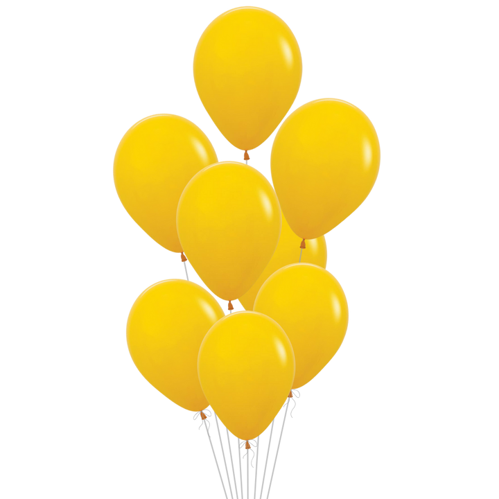 Honey Yellow Latex Balloon, 11in