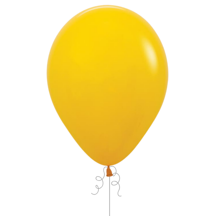 Honey Yellow Latex Balloon, 11in