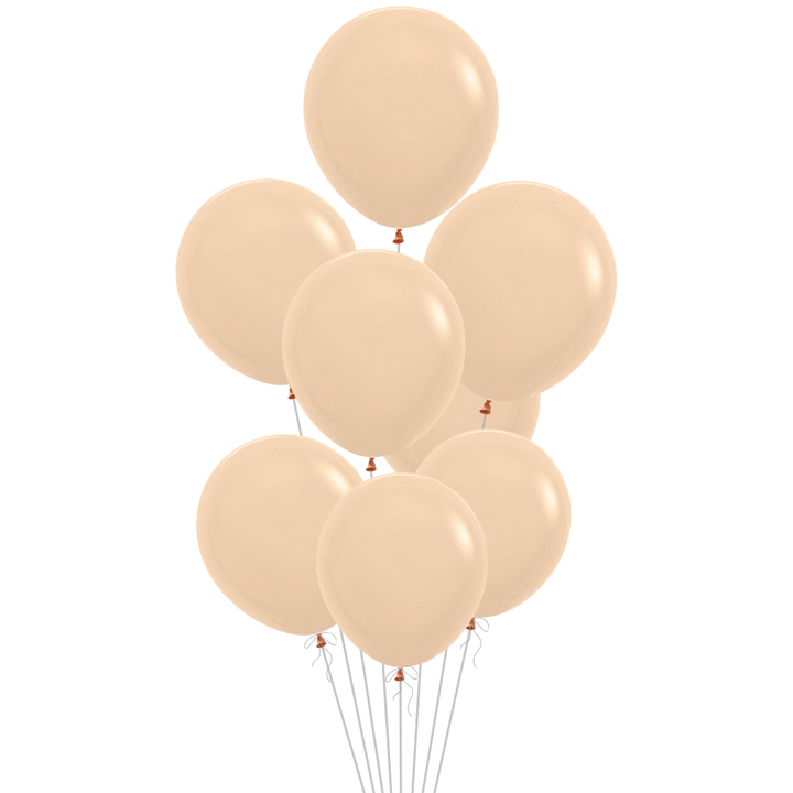 Peach Latex Balloon, 11in