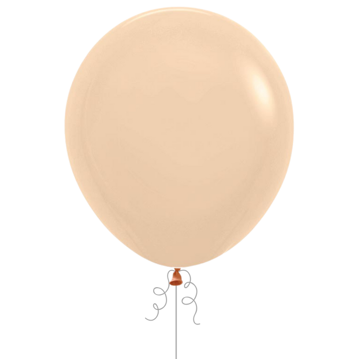 Peach Latex Balloon, 11in