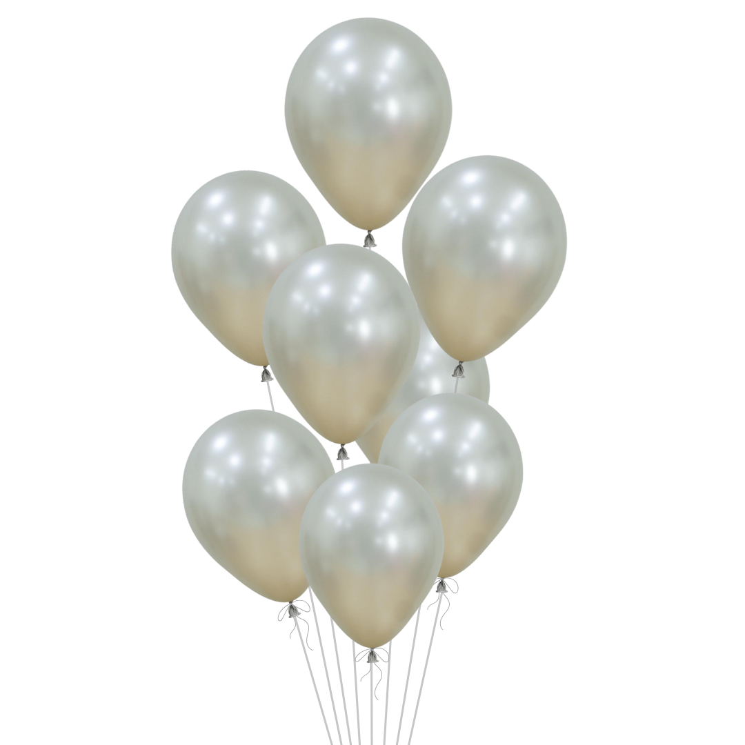 Silk Cream Latex Balloon, 11in