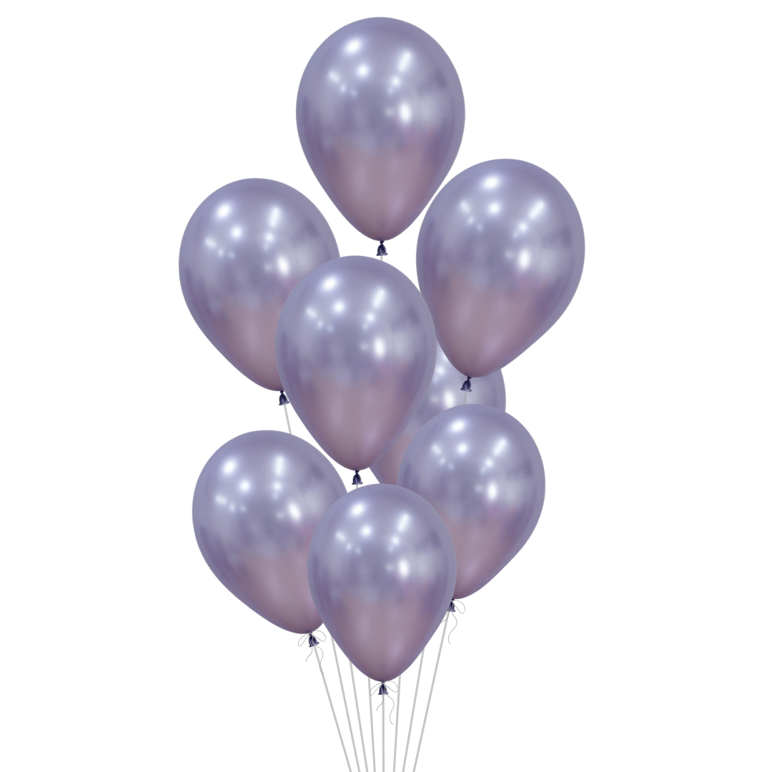 Silk Light Amethyst Latex Balloon, 11in