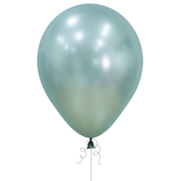 Silk Mint Latex Balloon, 11in