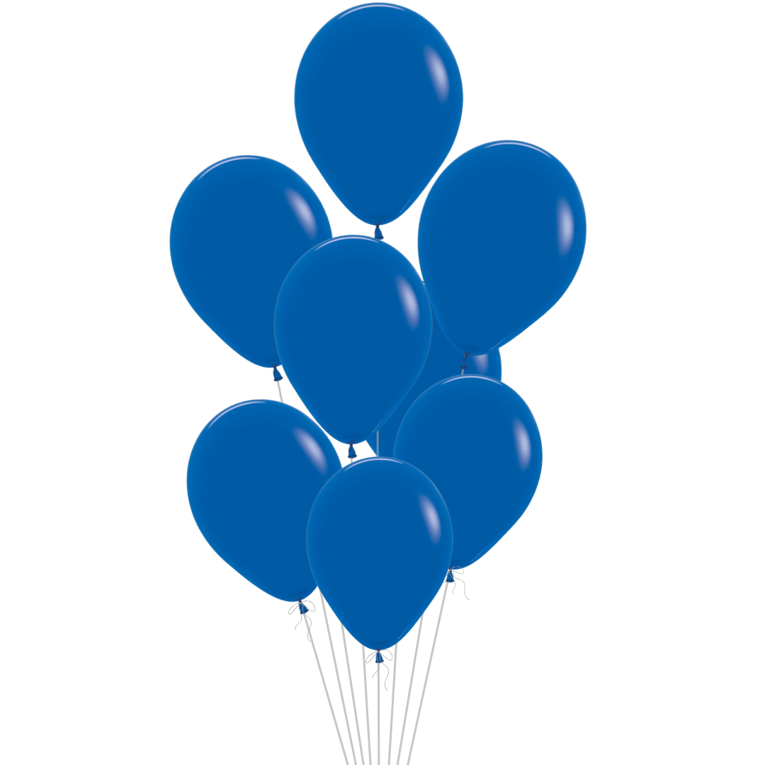 Royal Blue Latex Balloon, 11in