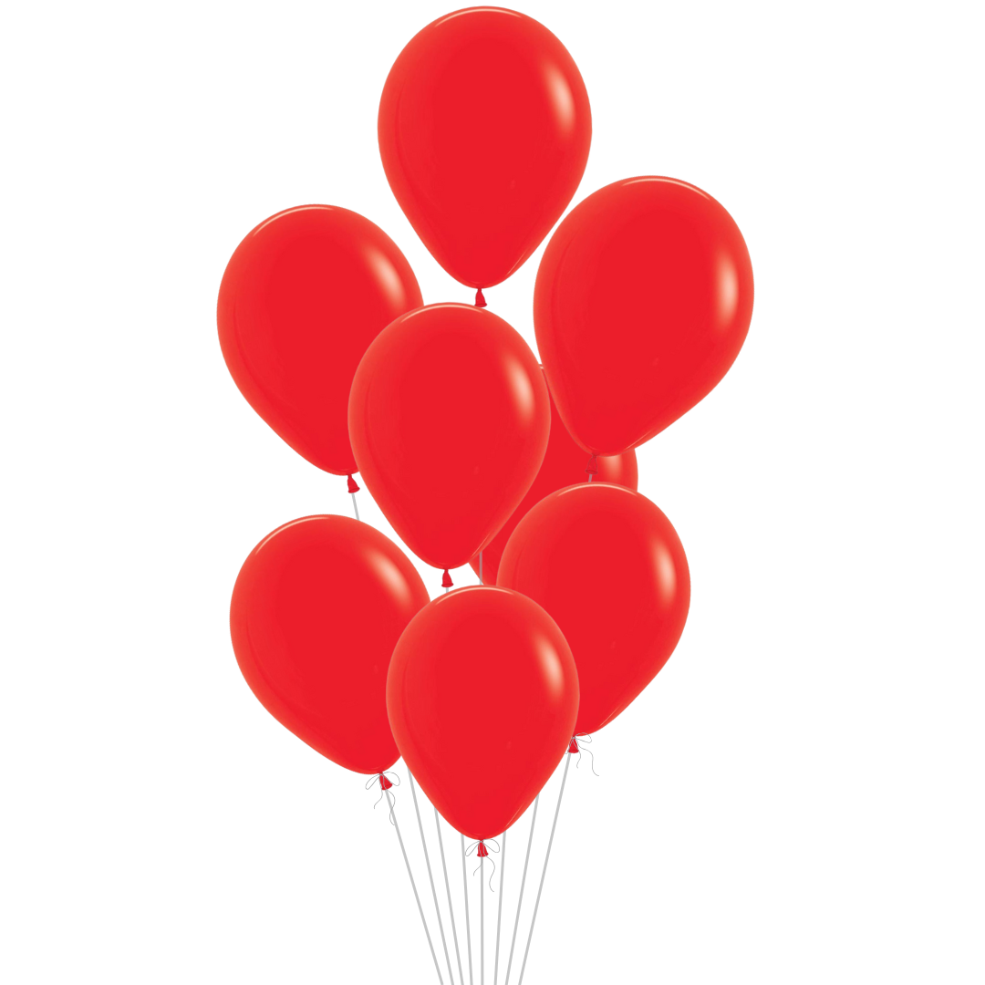Red Latex Balloon, 11in