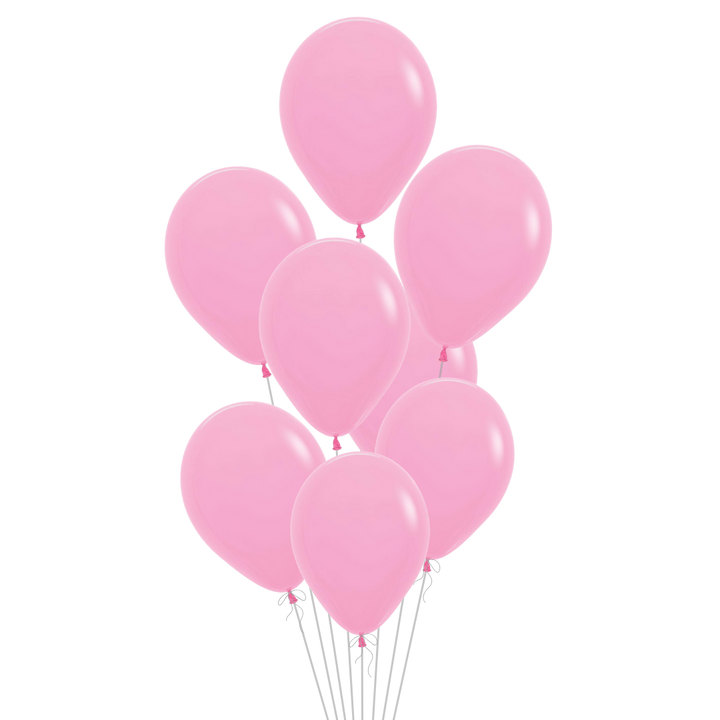 Bubble Gum Pink Latex Balloon, 11in