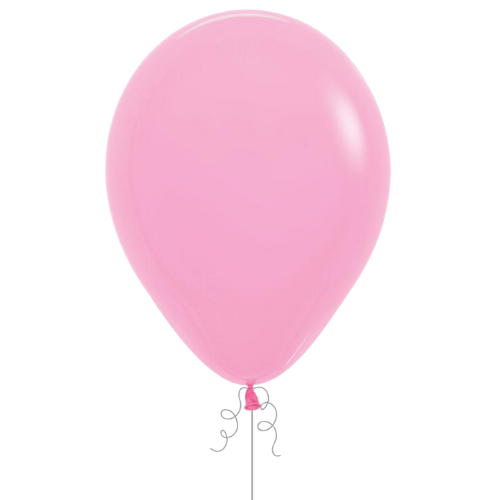 Bubble Gum Pink Latex Balloon, 11in