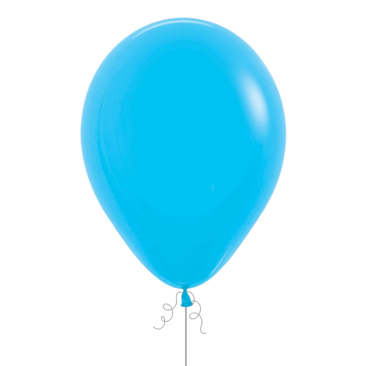 Blue Latex Balloon, 11in