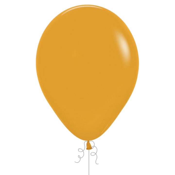 Mustard Latex Balloon, 11in