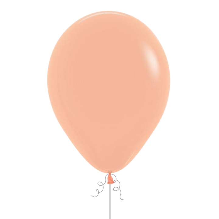 Peach Latex Balloon, 11in
