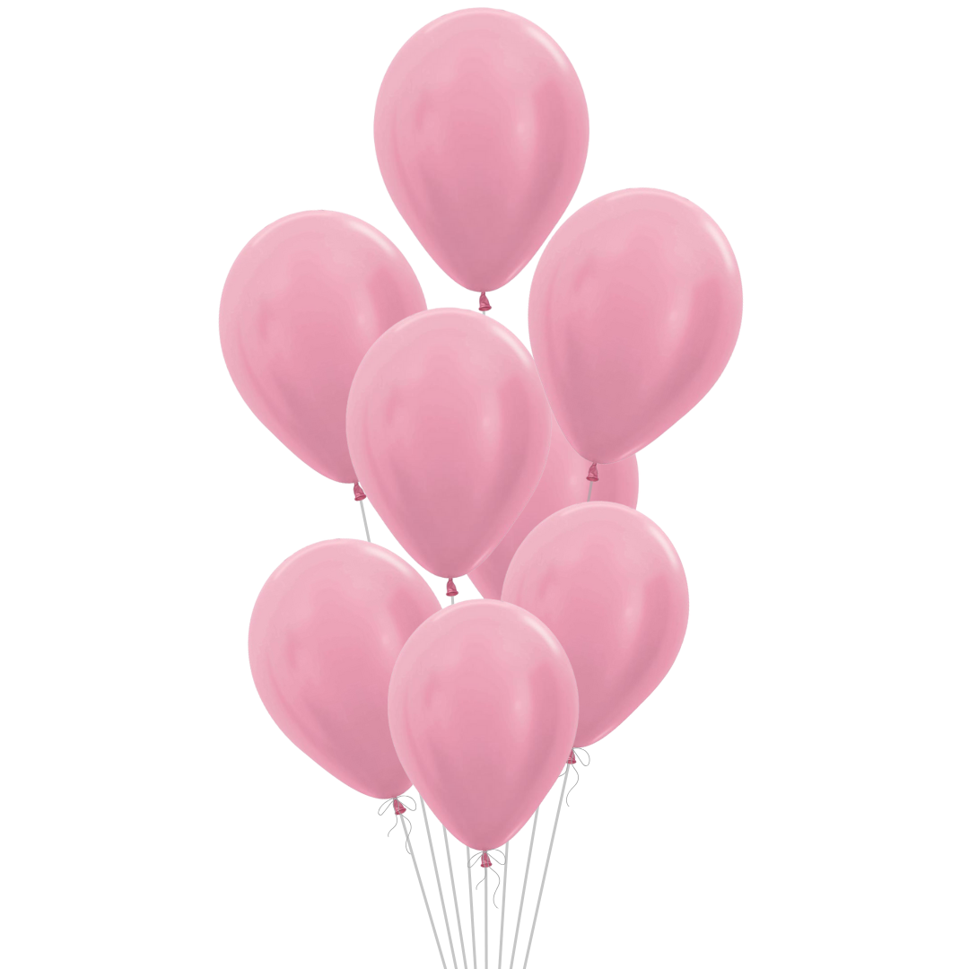Pearl Pink Latex Balloon, 11in