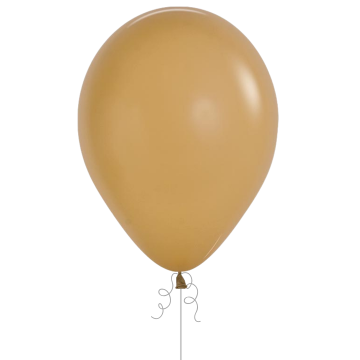 Latte Brown Latex Balloon, 11in