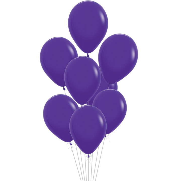 Violet Latex Balloon, 11in