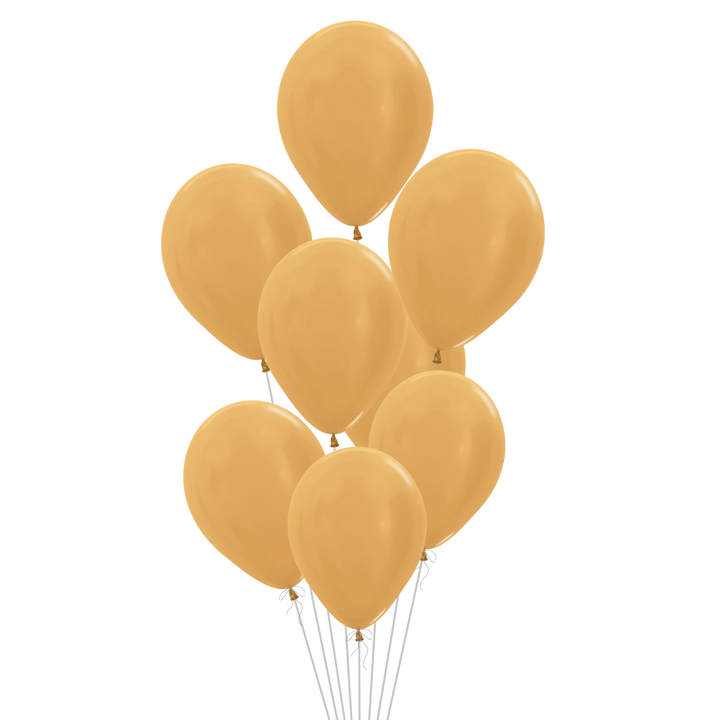 Metallic Gold Latex Balloon, 11in