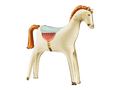 White Standing Horse Foil Balloon, 29in